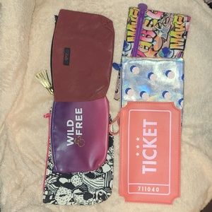 6 ipsy make up bags